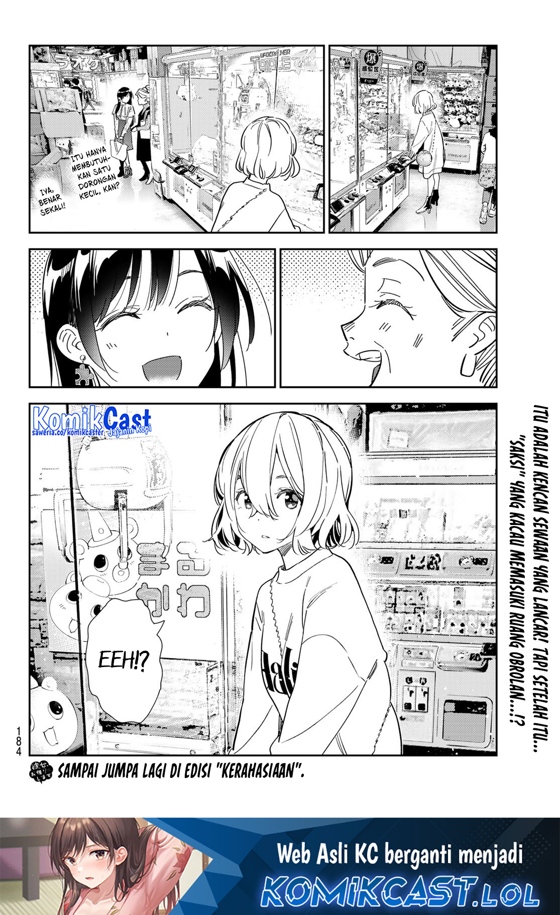 Kanojo Okarishimasu Bab 308 halaman 21