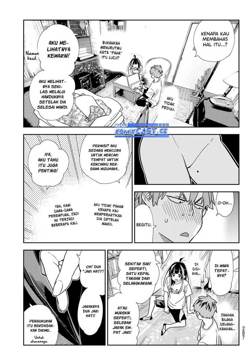 Kanojo Okarishimasu Bab 318 halaman 4