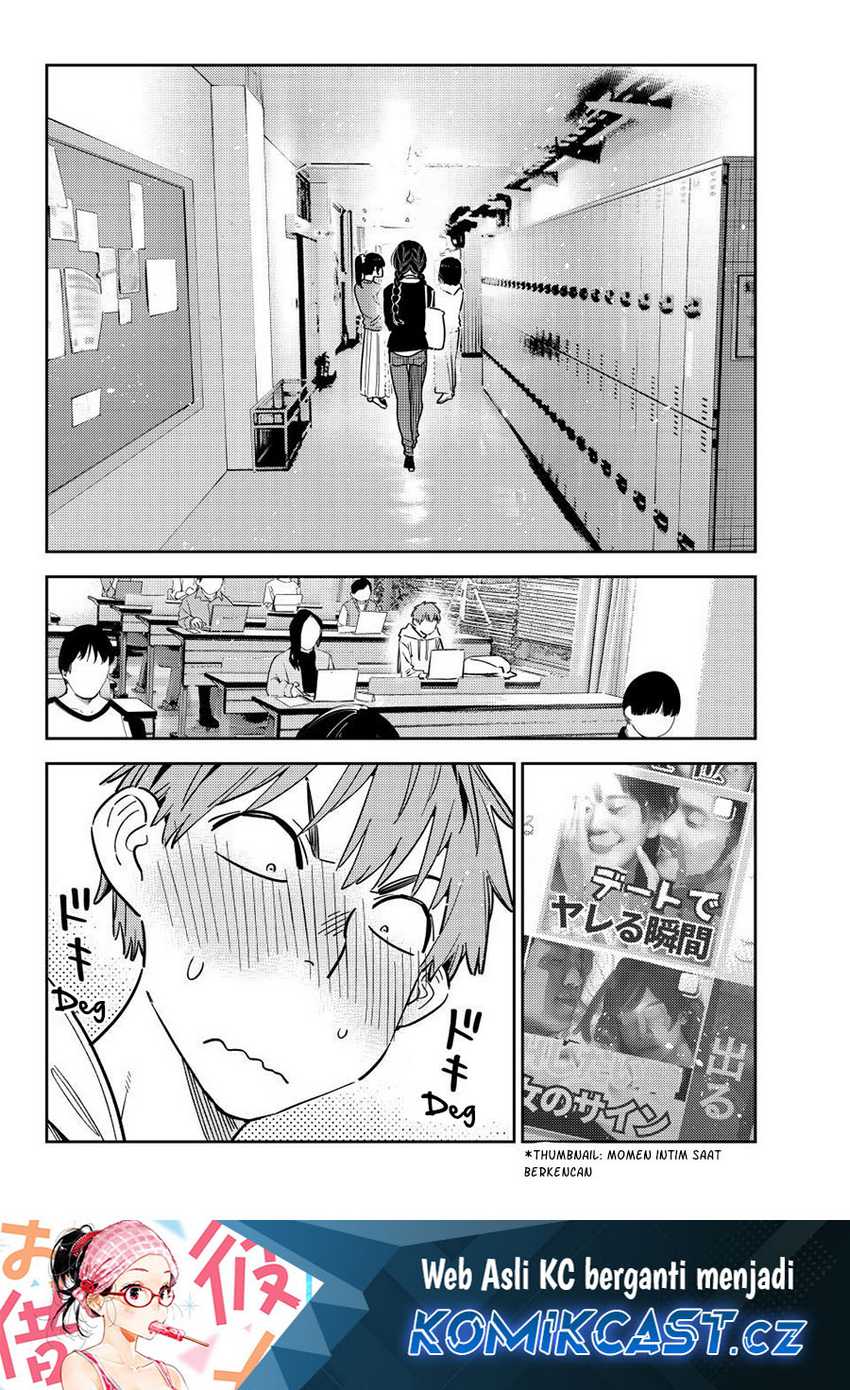 Kanojo Okarishimasu Bab 322 halaman 23
