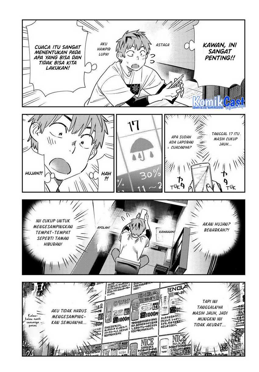 Kanojo Okarishimasu Bab 323 halaman 8