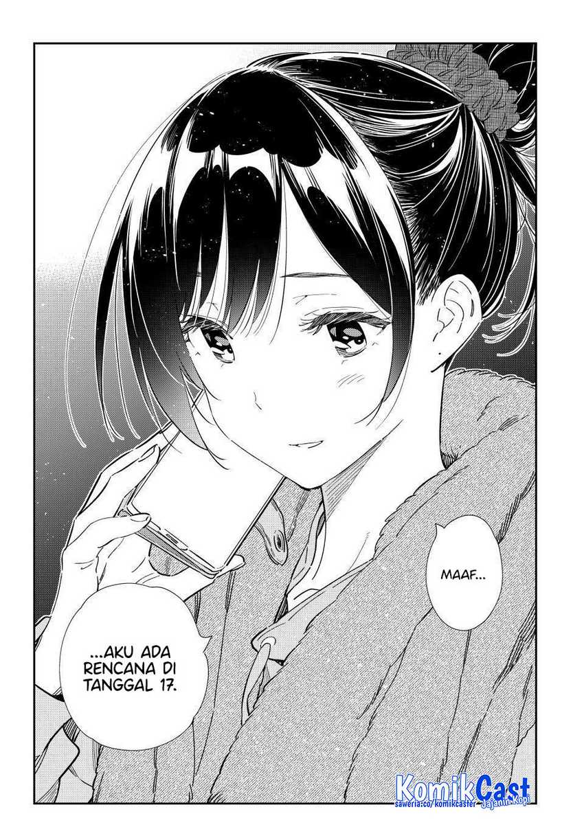 Kanojo Okarishimasu Bab 325 halaman 17