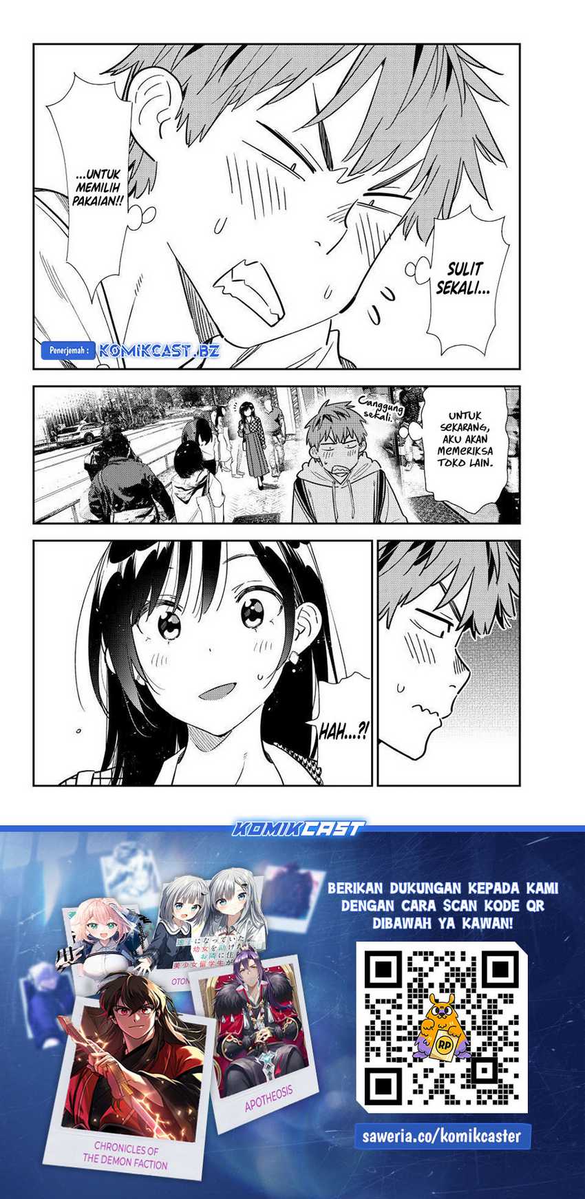 Kanojo Okarishimasu Bab 329 halaman 21