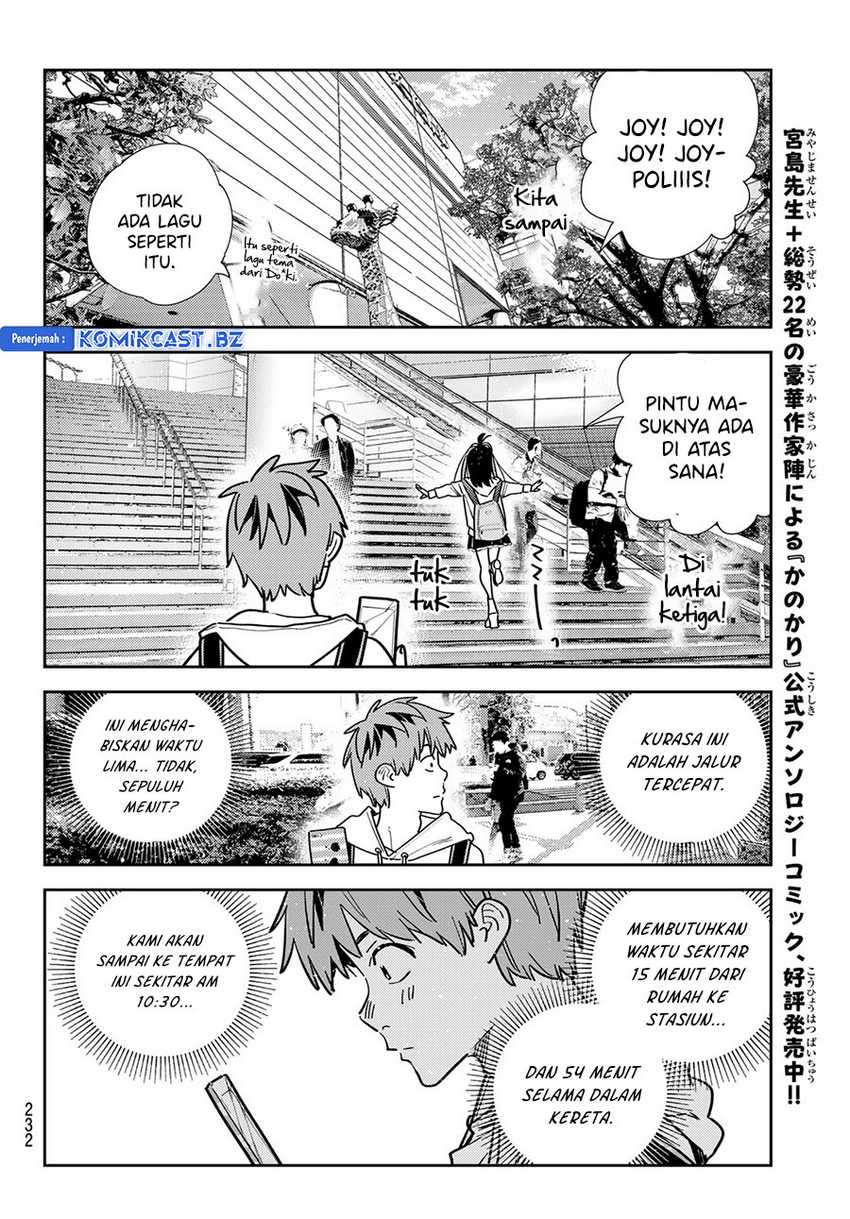 Kanojo Okarishimasu Bab 332 halaman 18