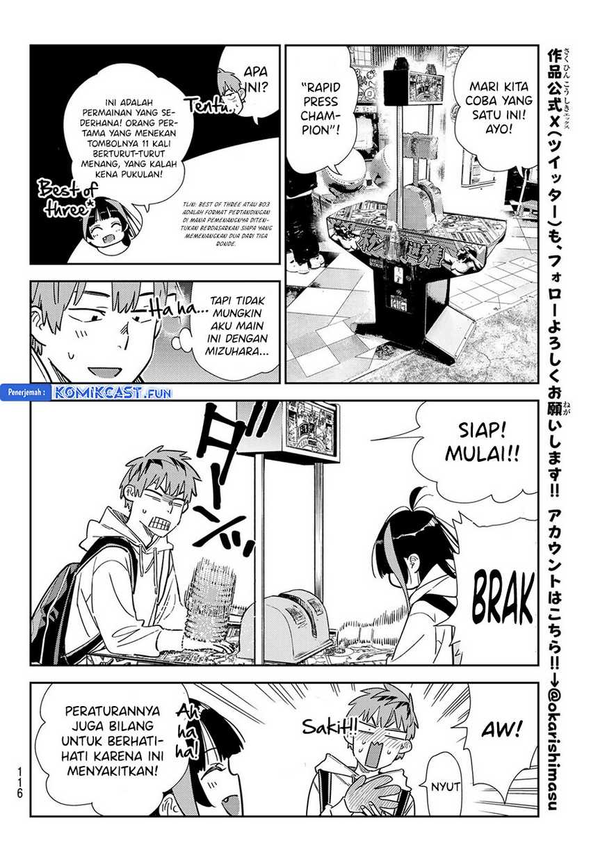 Kanojo Okarishimasu Bab 333 halaman 16