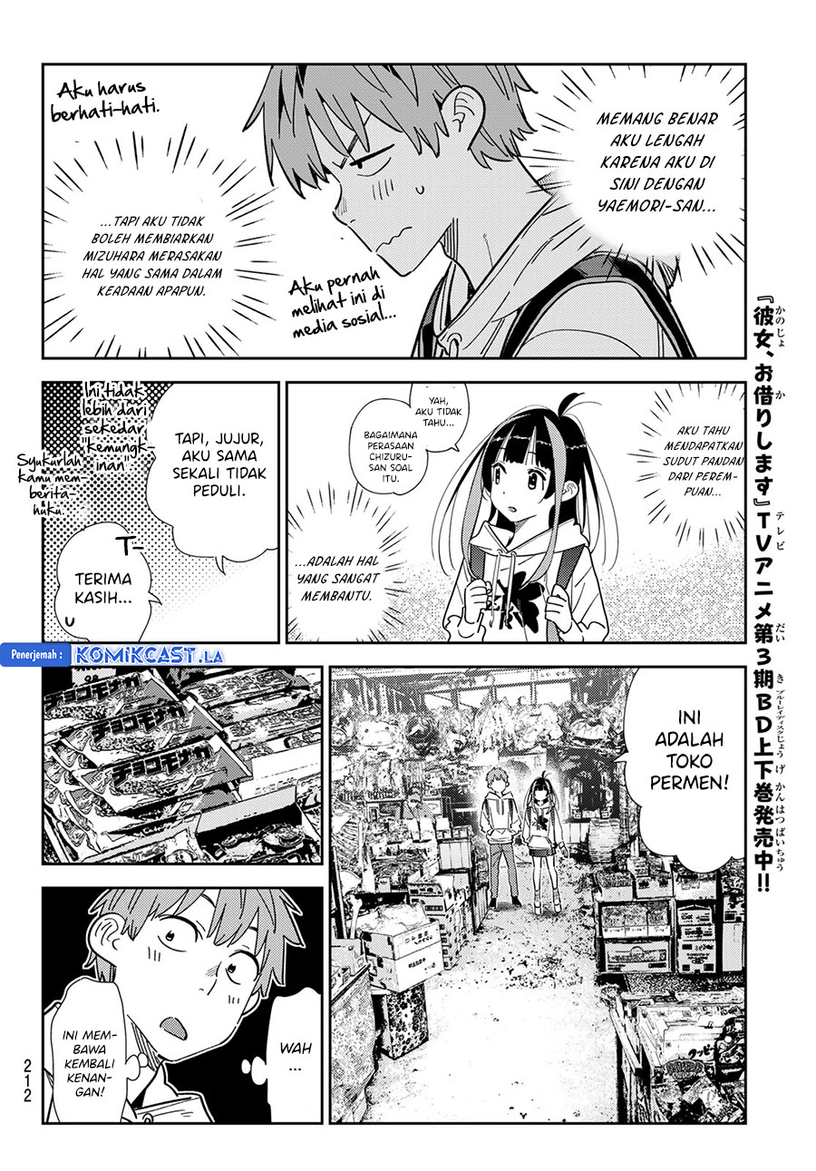 Kanojo Okarishimasu Bab 334 halaman 8