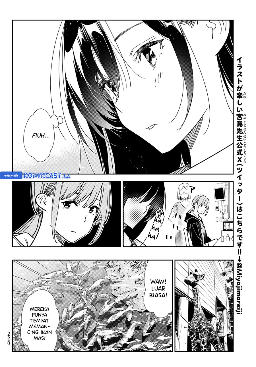 Kanojo Okarishimasu Bab 334 halaman 16