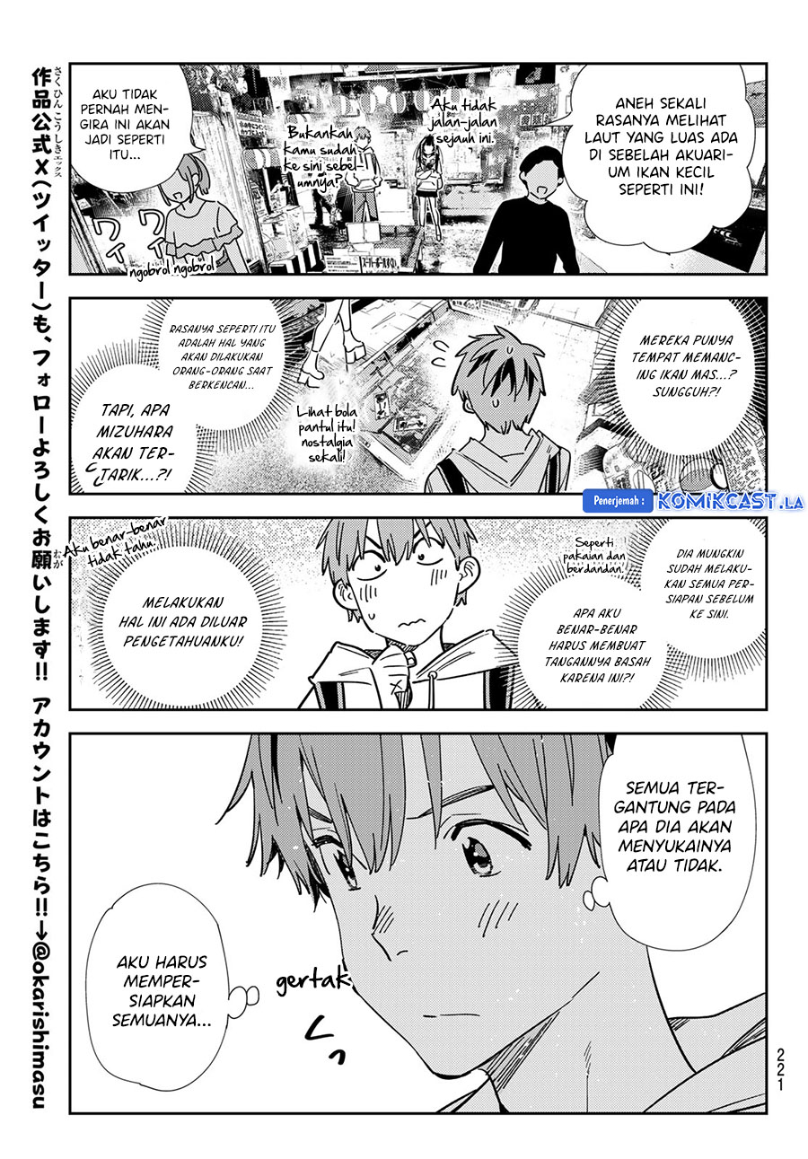 Kanojo Okarishimasu Bab 334 halaman 17