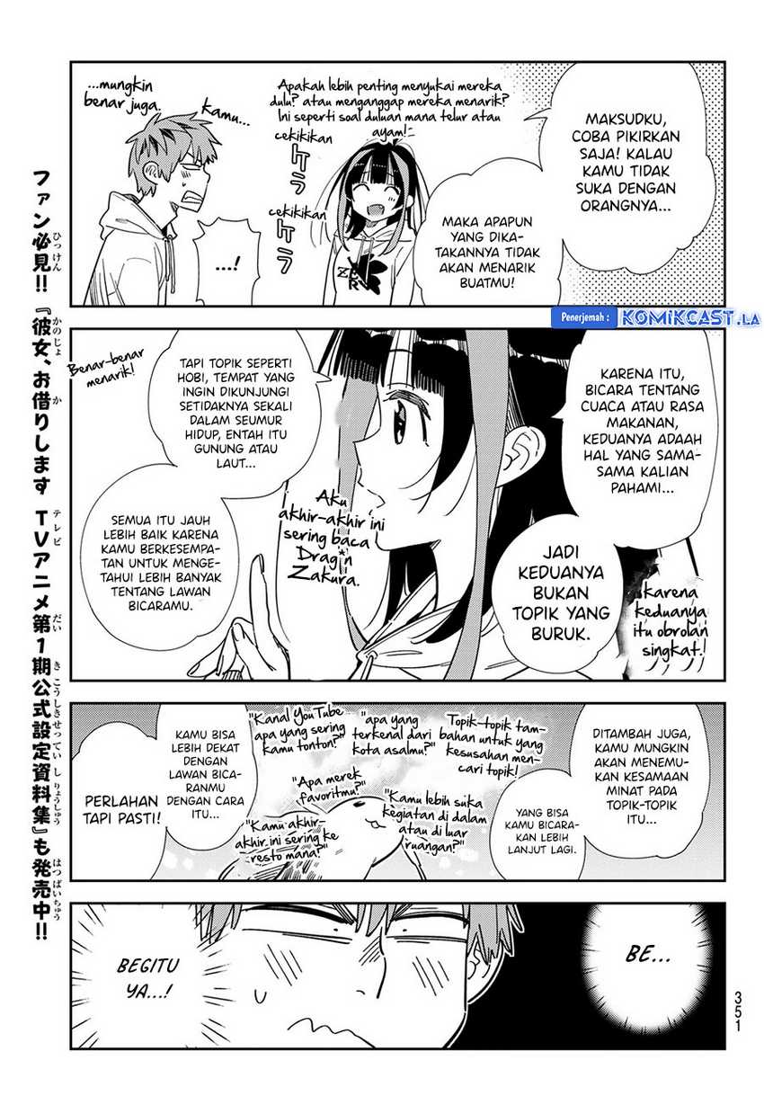 Kanojo Okarishimasu Bab 336 halaman 11