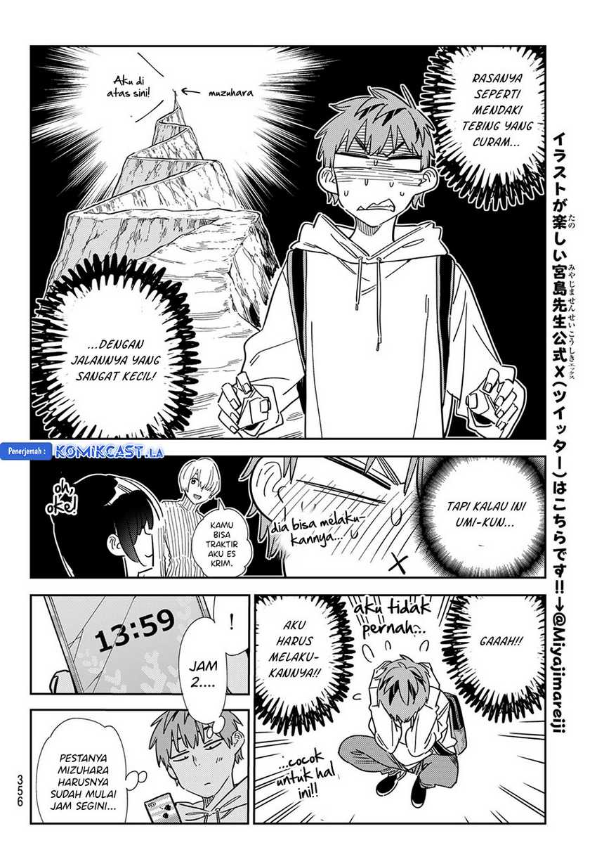 Kanojo Okarishimasu Bab 336 halaman 16