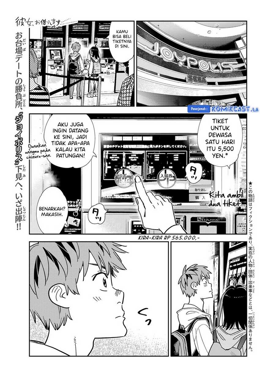 Kanojo Okarishimasu Bab 337 halaman 3