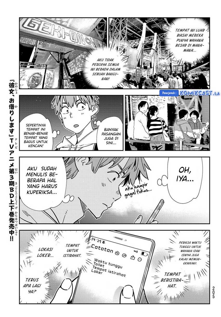 Kanojo Okarishimasu Bab 337 halaman 9