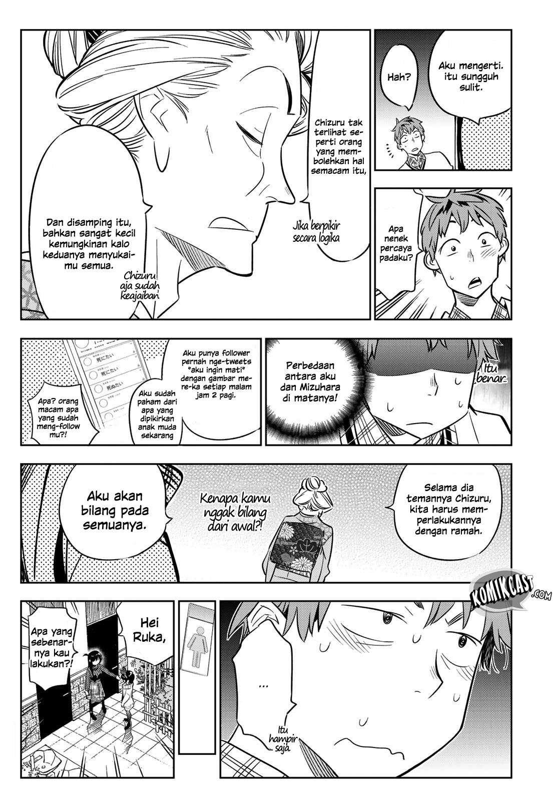 Kanojo Okarishimasu chapter 34 halaman 17