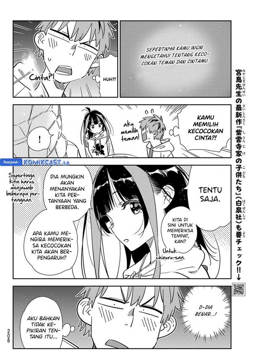 Kanojo Okarishimasu Bab 340 halaman 8