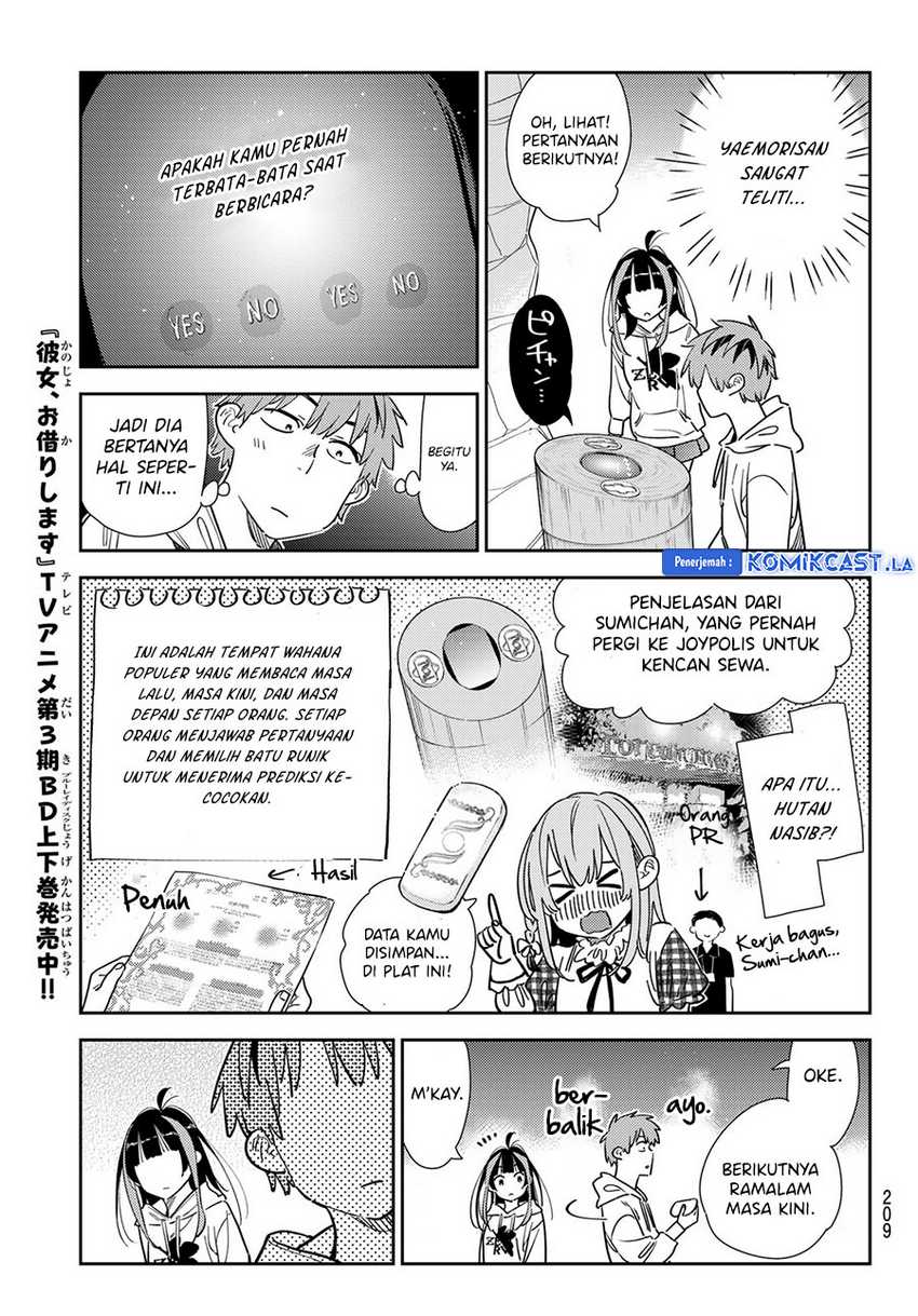 Kanojo Okarishimasu Bab 340 halaman 9