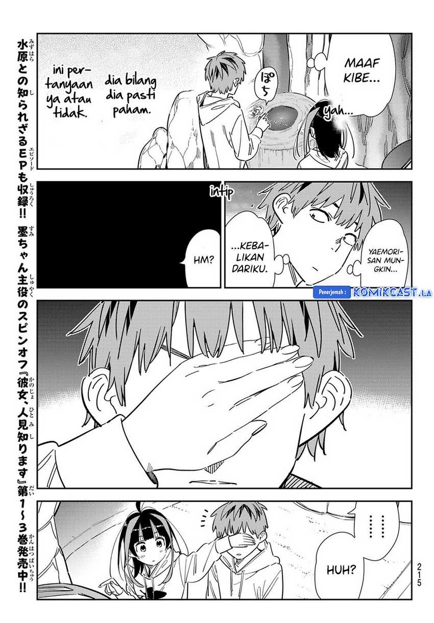 Kanojo Okarishimasu Bab 340 halaman 15