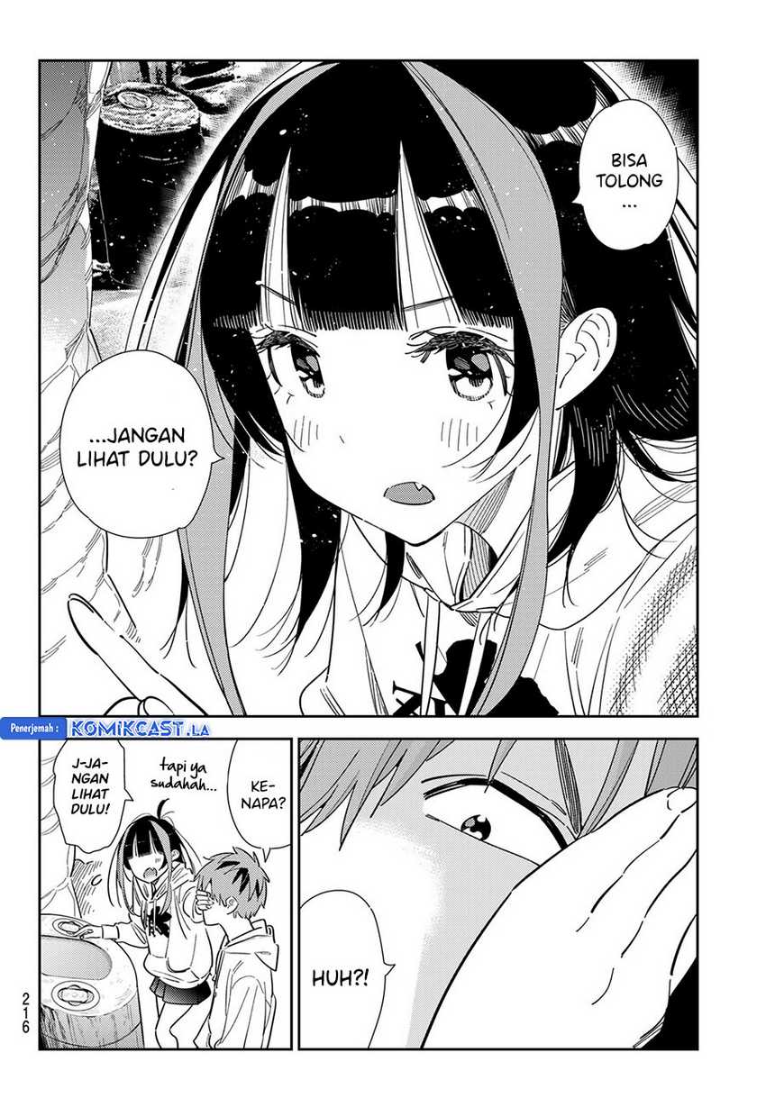 Kanojo Okarishimasu Bab 340 halaman 16