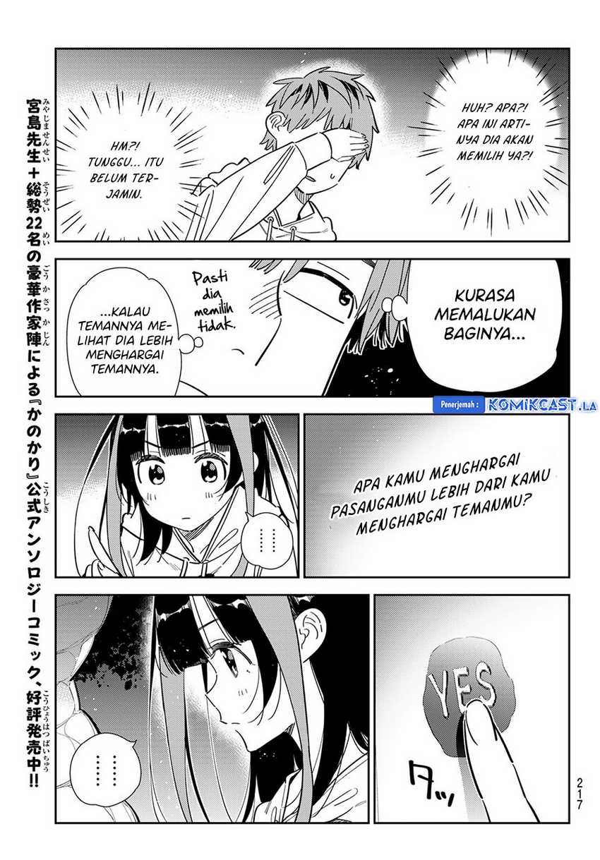 Kanojo Okarishimasu Bab 340 halaman 17