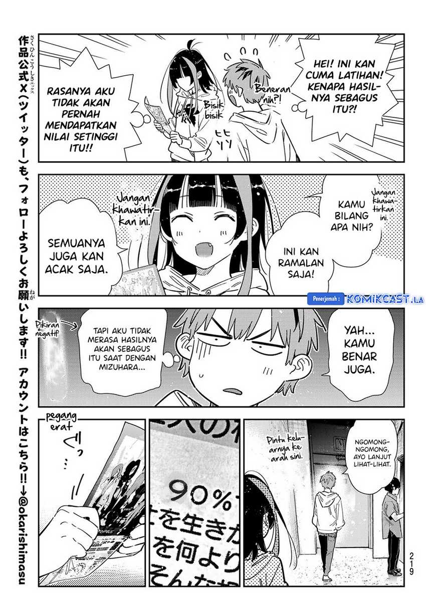 Kanojo Okarishimasu Bab 340 halaman 19