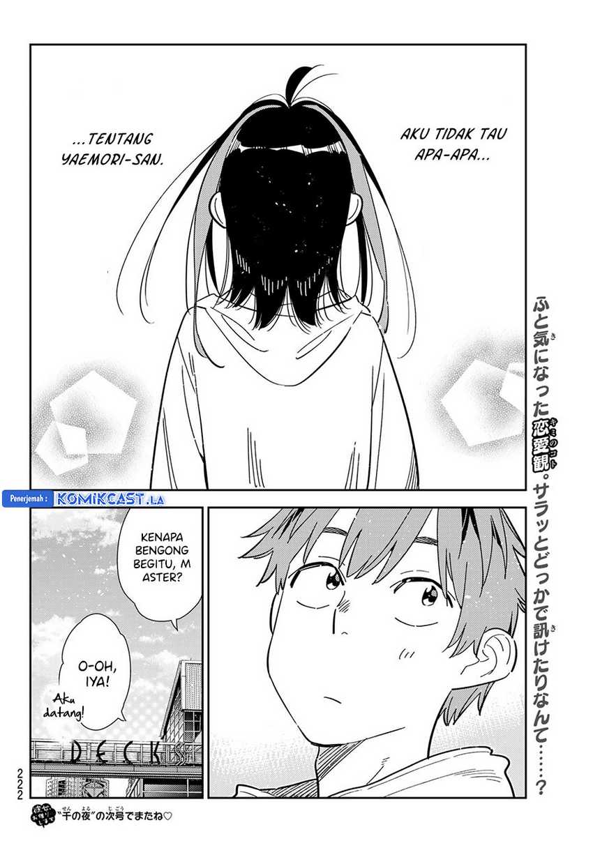 Kanojo Okarishimasu Bab 340 halaman 22