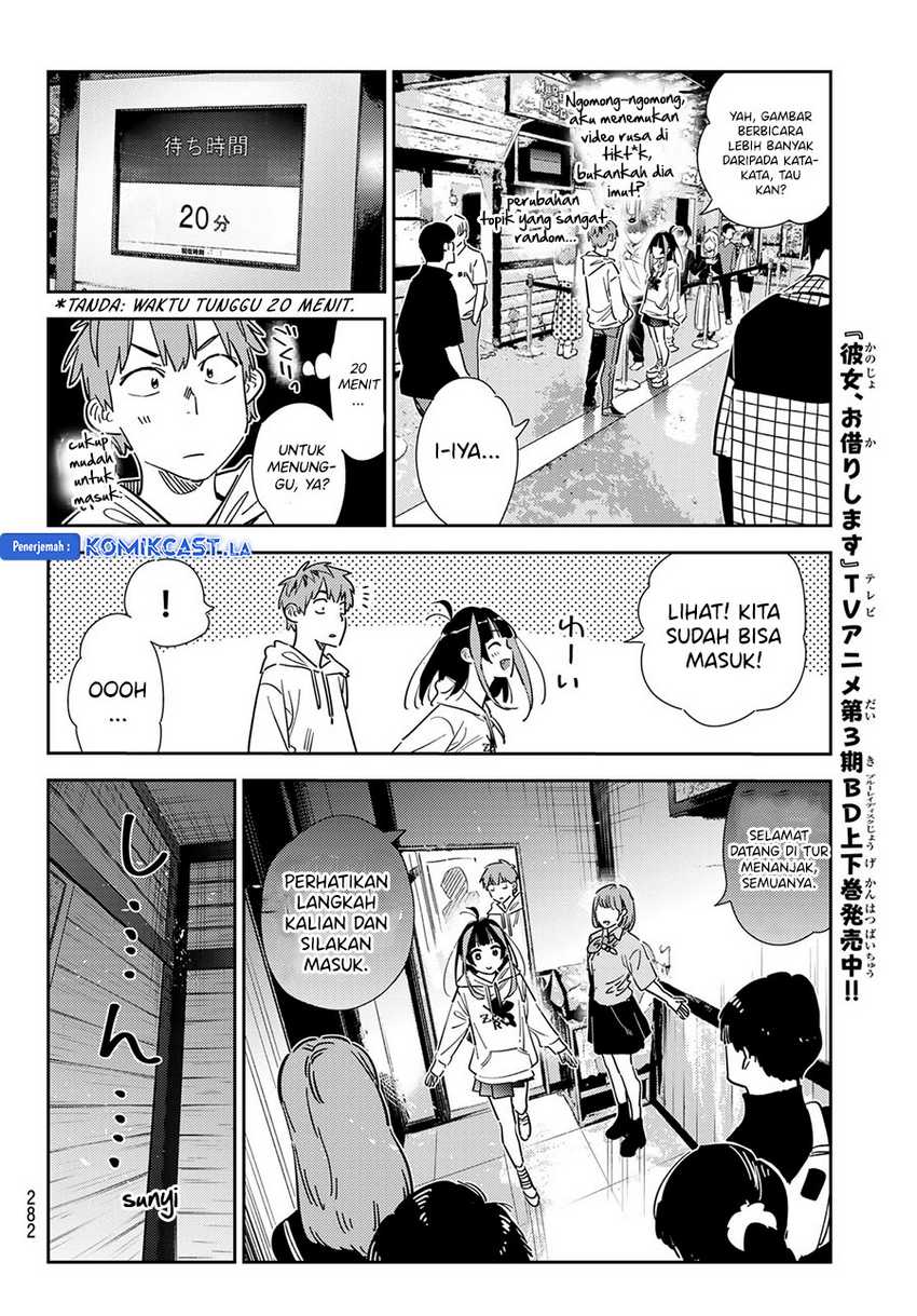 Kanojo Okarishimasu Bab 341 halaman 8
