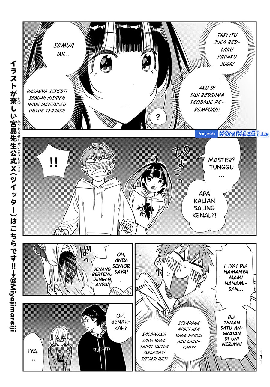 Kanojo Okarishimasu Bab 342 halaman 19