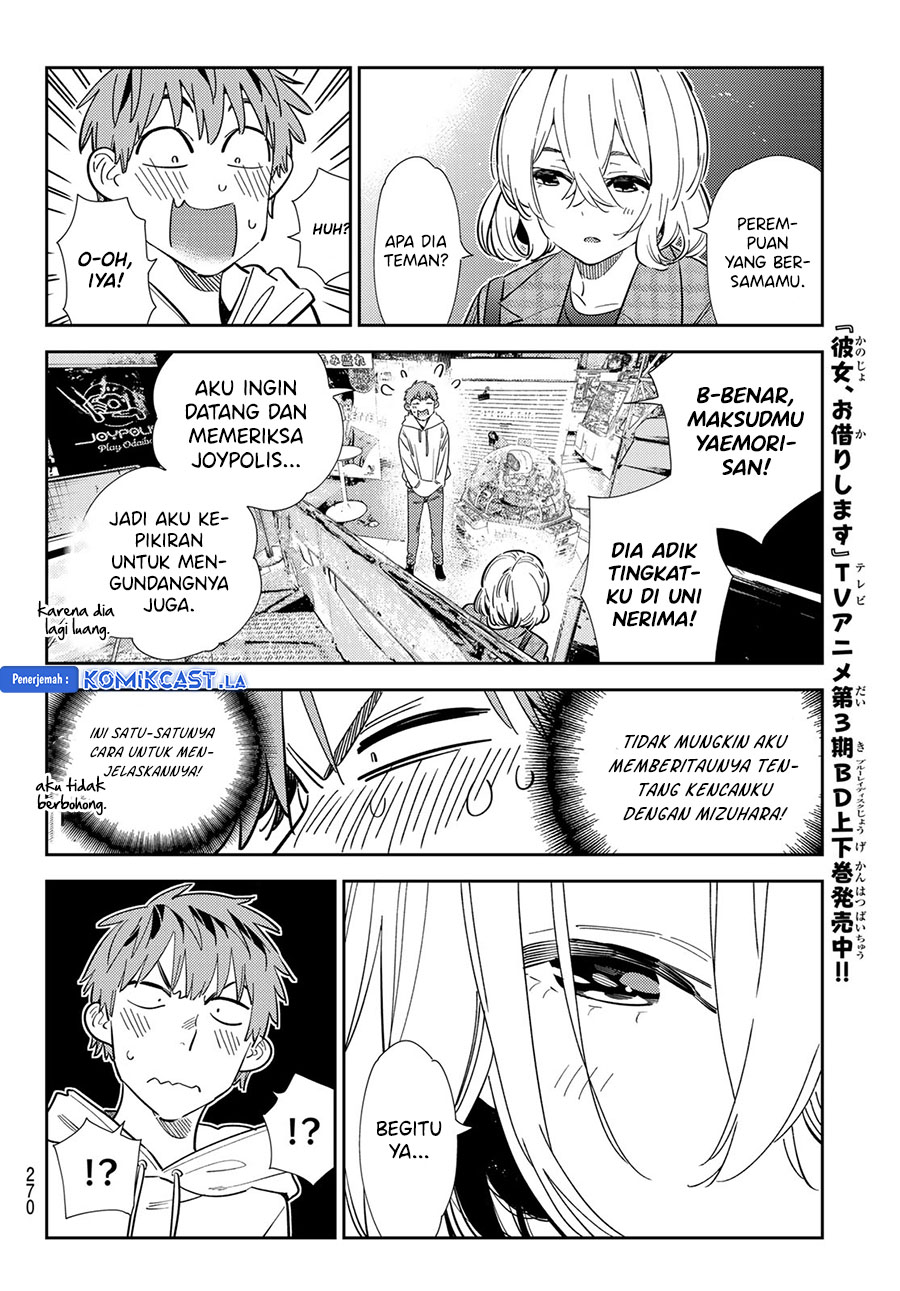 Kanojo Okarishimasu Bab 343 halaman 10