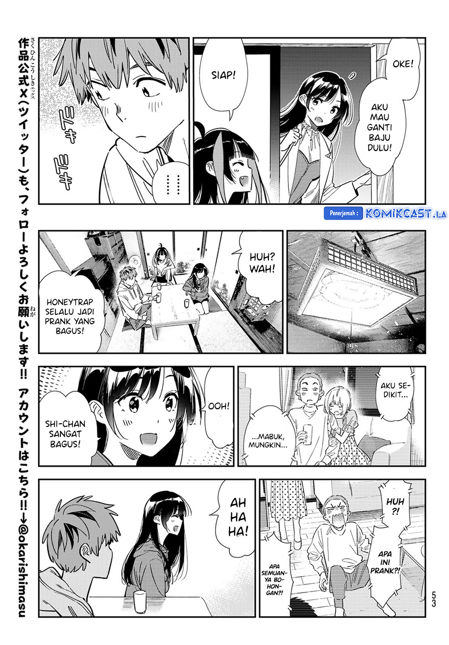 Kanojo Okarishimasu Bab 345 halaman 19