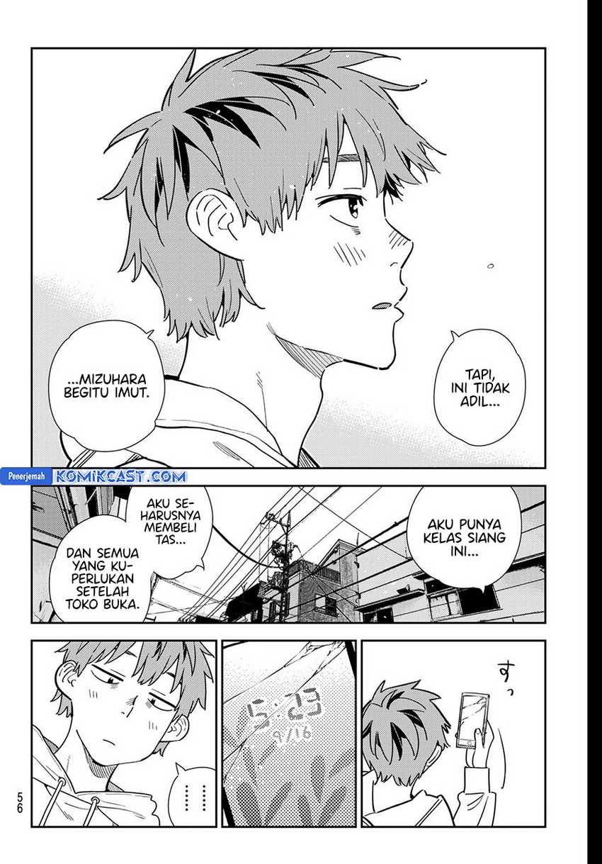 Kanojo Okarishimasu Bab 350 halaman 8