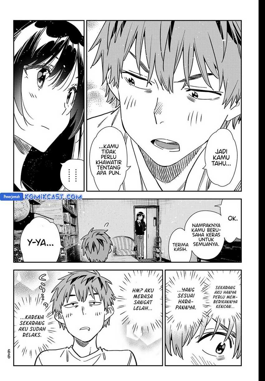 Kanojo Okarishimasu Bab 350 halaman 18