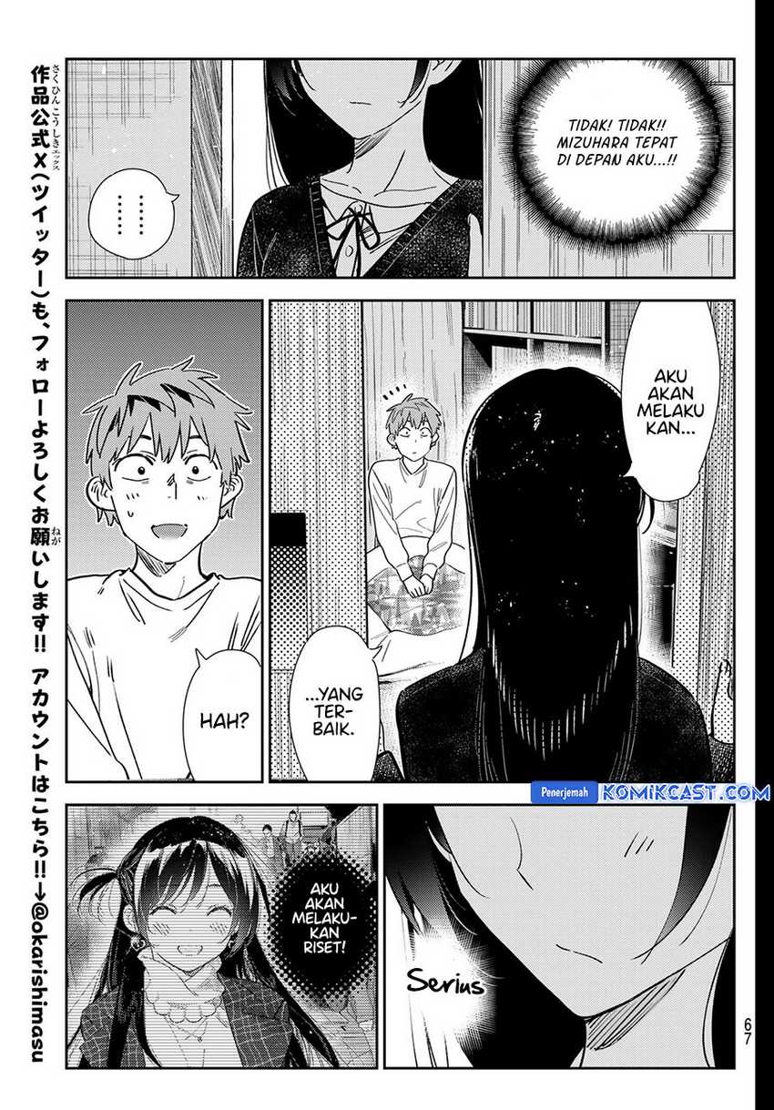 Kanojo Okarishimasu Bab 350 halaman 19