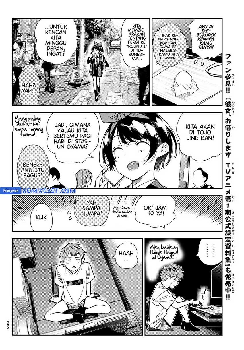 Kanojo Okarishimasu Bab 351 halaman 10