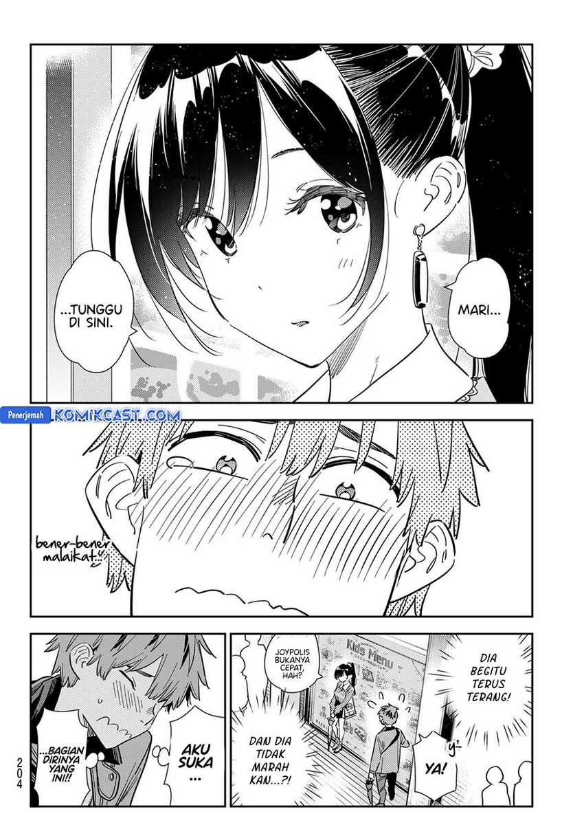 Kanojo Okarishimasu Bab 355 halaman 9