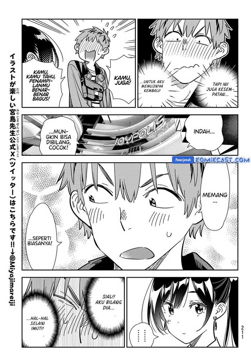 Kanojo Okarishimasu Bab 355 halaman 16