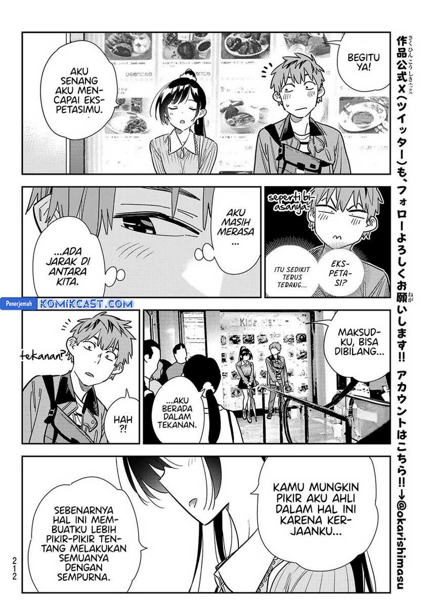 Kanojo Okarishimasu Bab 355 halaman 17