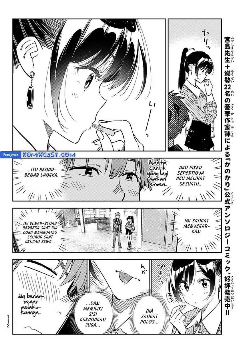 Kanojo Okarishimasu Bab 357 halaman 15