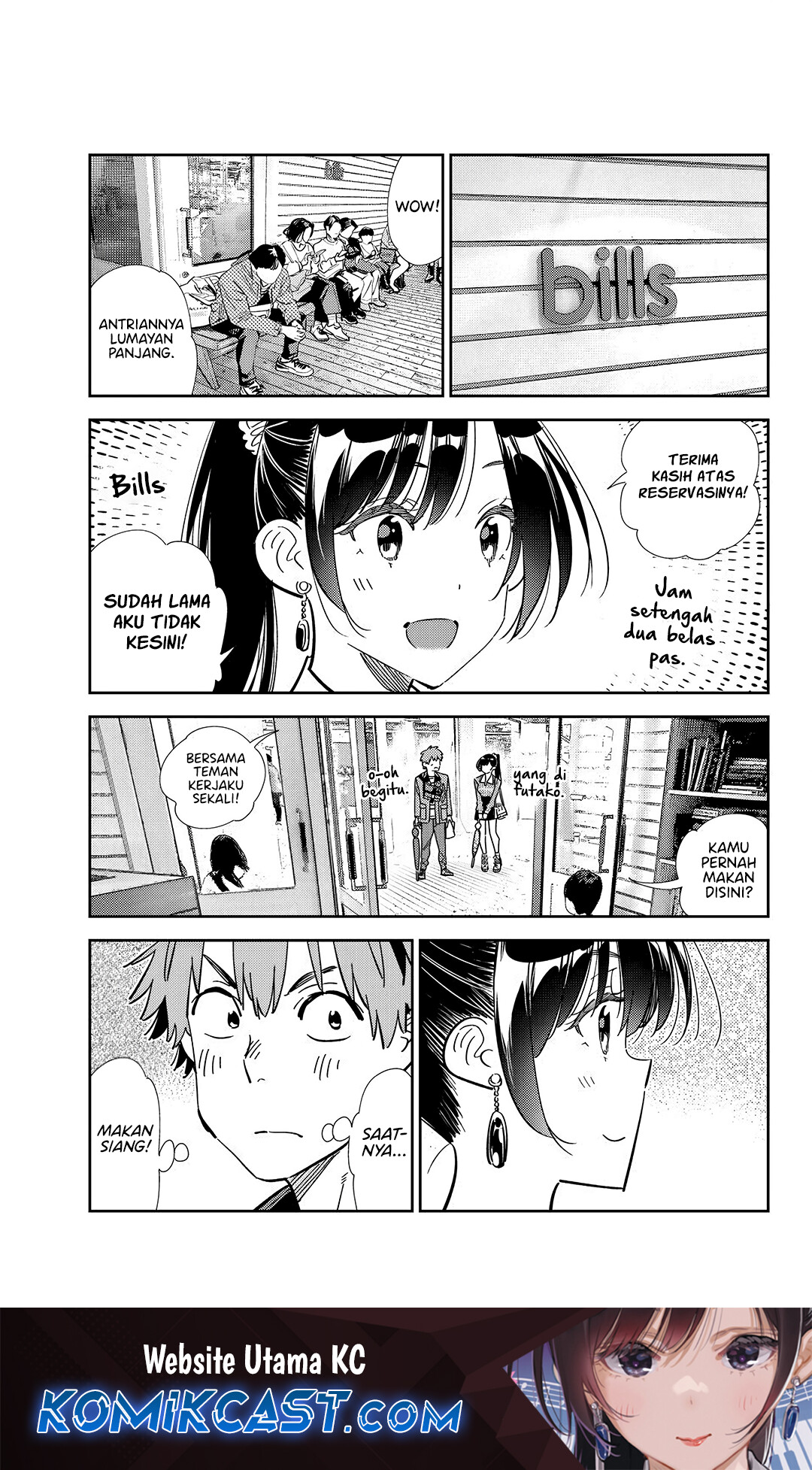 Kanojo Okarishimasu Bab 359 halaman 2