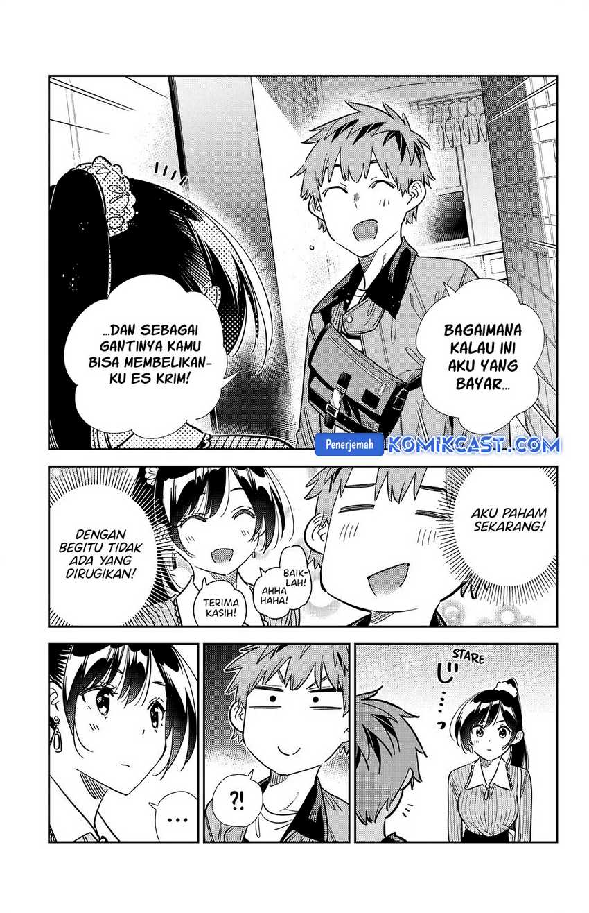 Kanojo Okarishimasu Bab 360 halaman 14