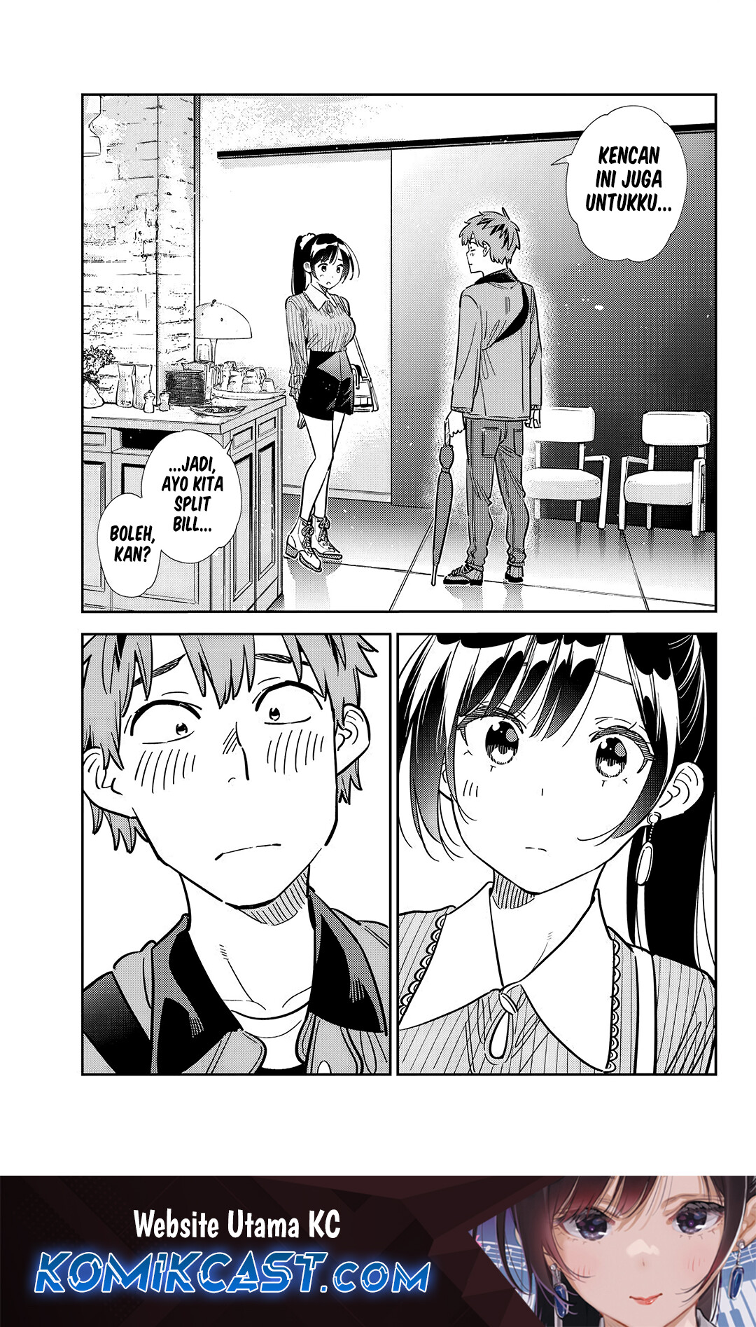 Kanojo Okarishimasu Bab 361 halaman 2