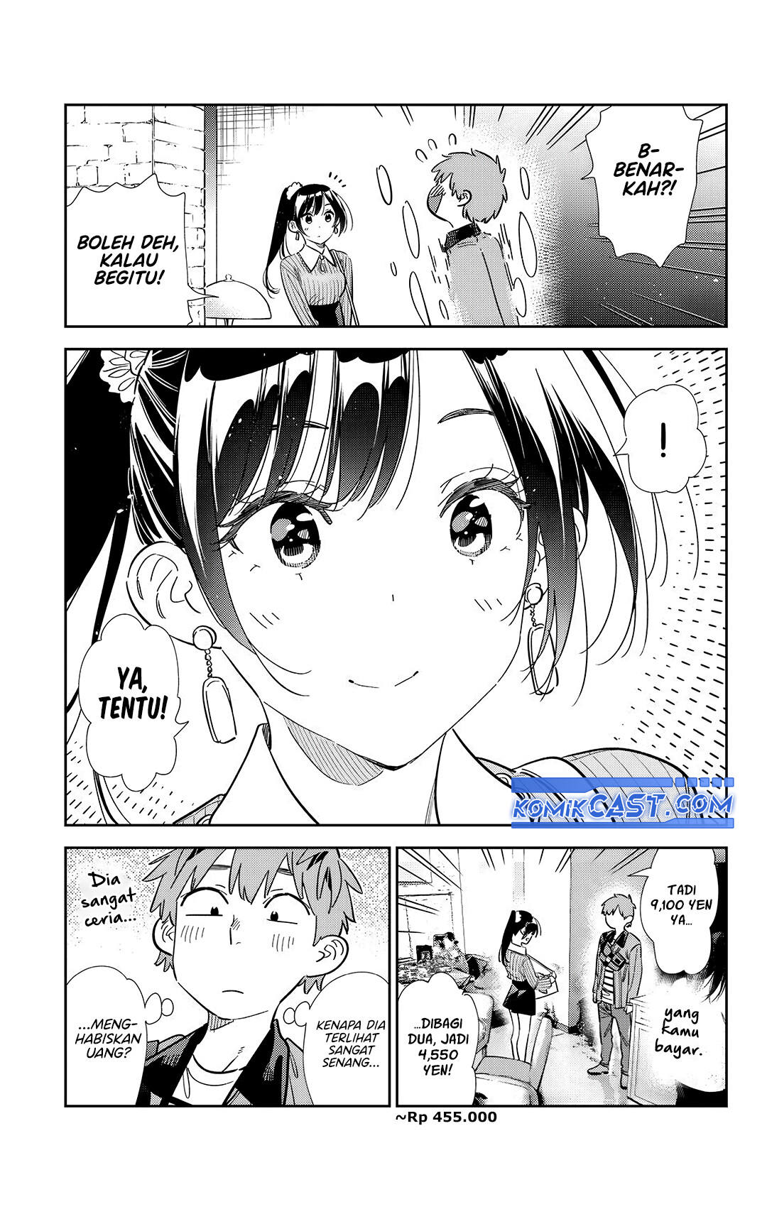 Kanojo Okarishimasu Bab 361 halaman 6