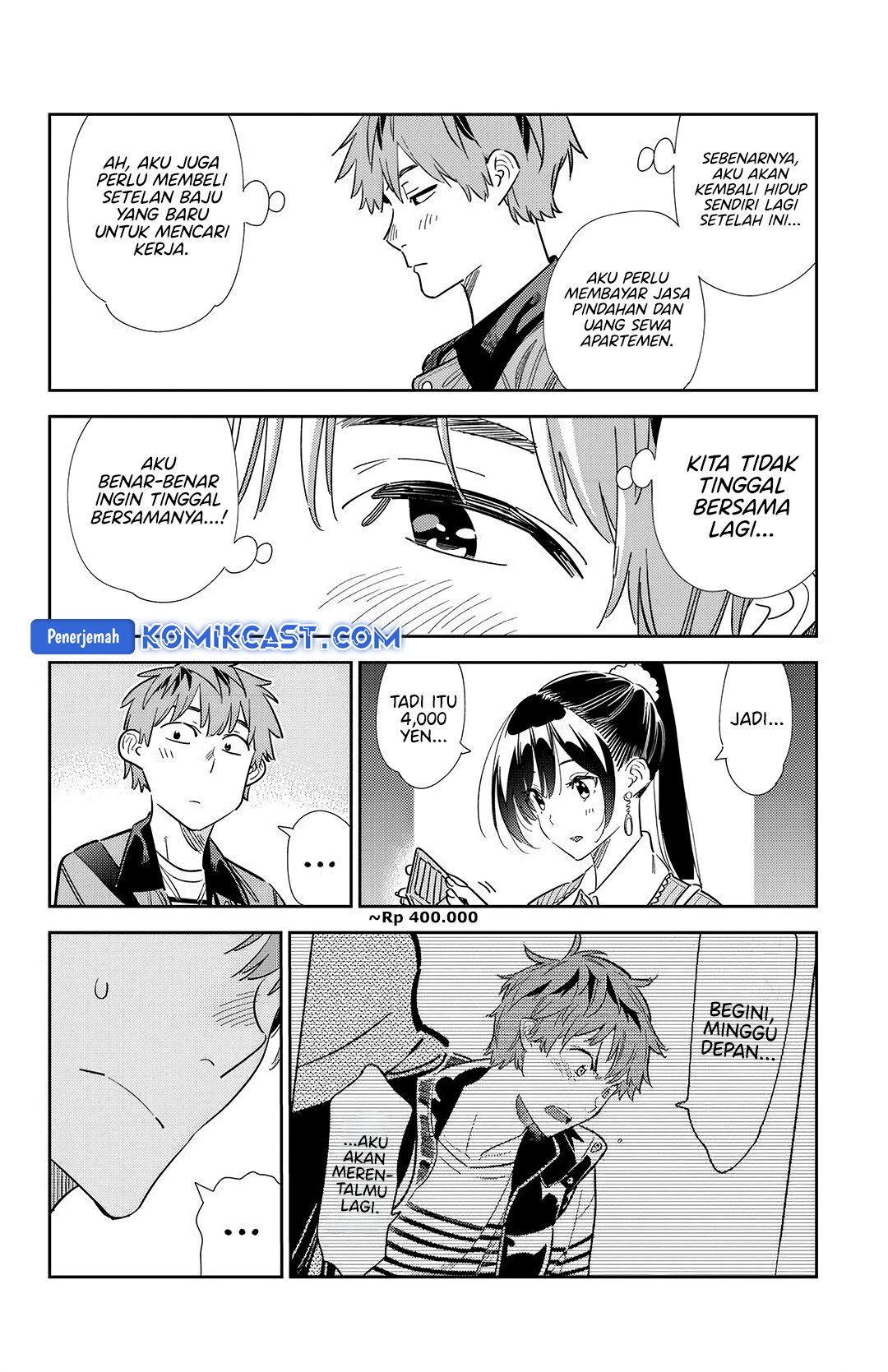 Kanojo Okarishimasu Bab 361 halaman 7