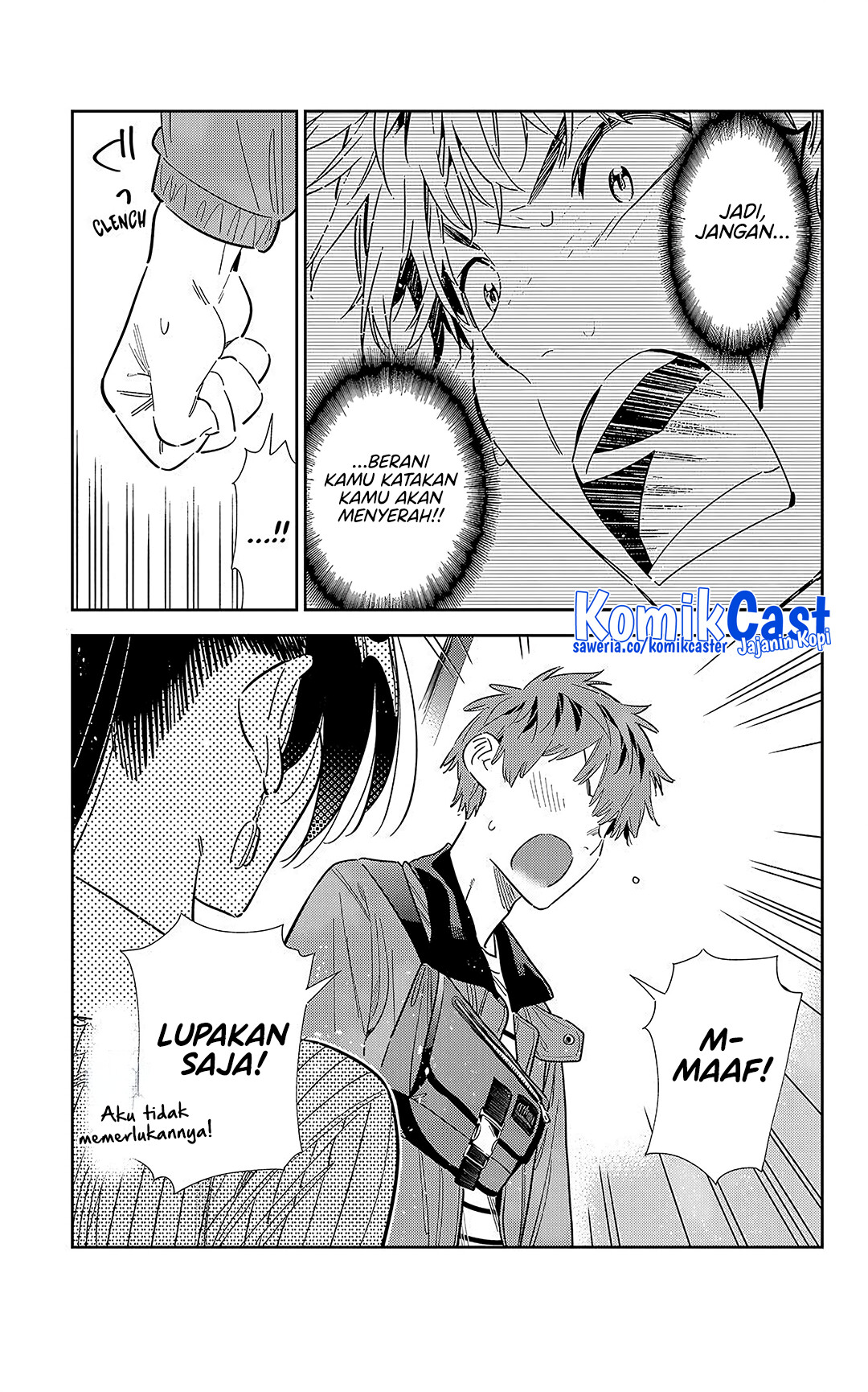 Kanojo Okarishimasu Bab 361 halaman 8