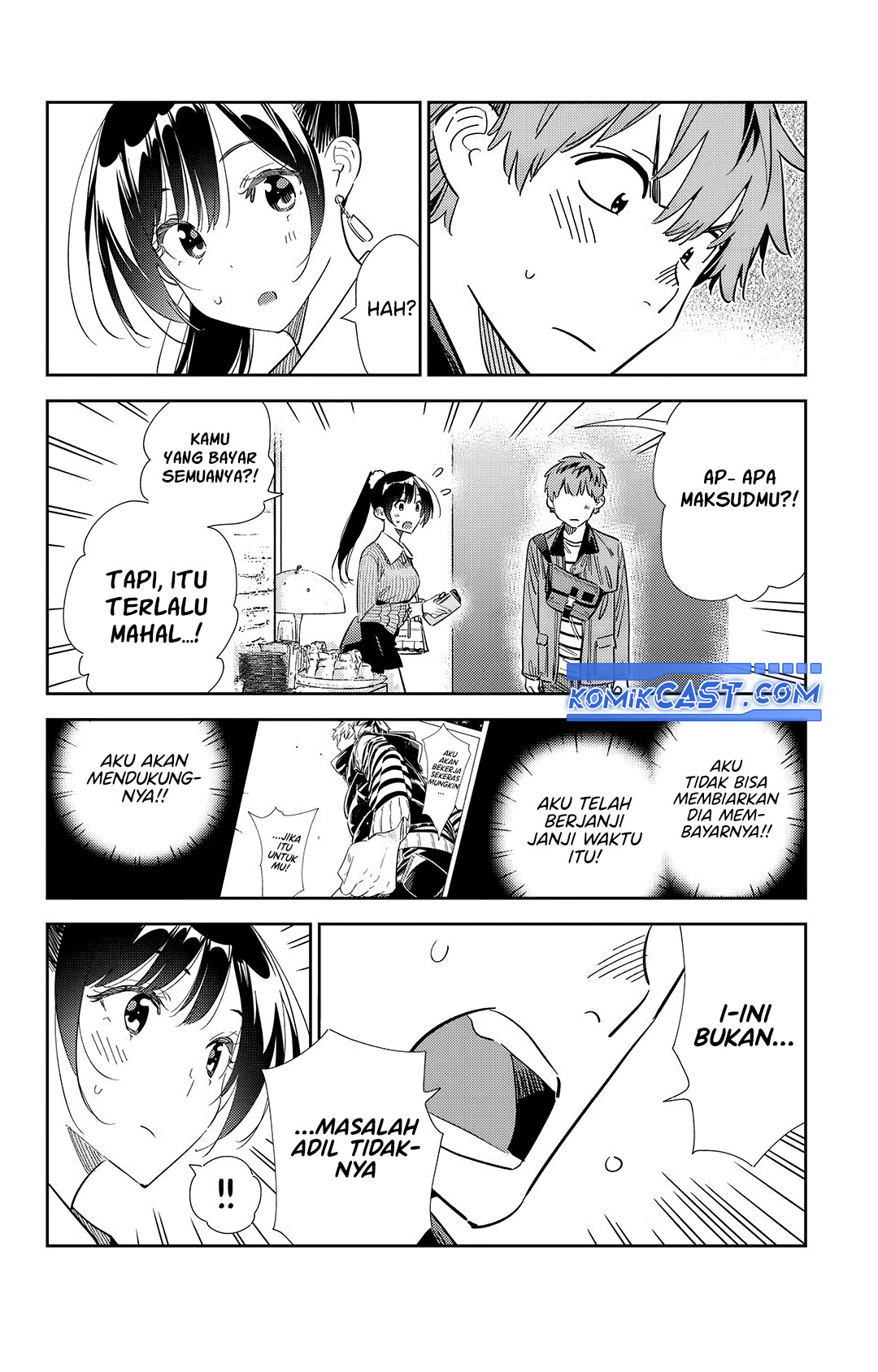 Kanojo Okarishimasu Bab 361 halaman 9