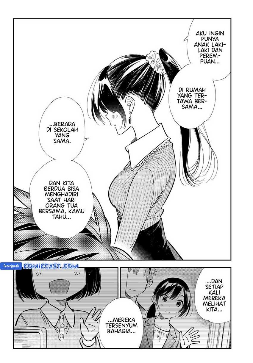 Kanojo Okarishimasu Bab 364 halaman 17