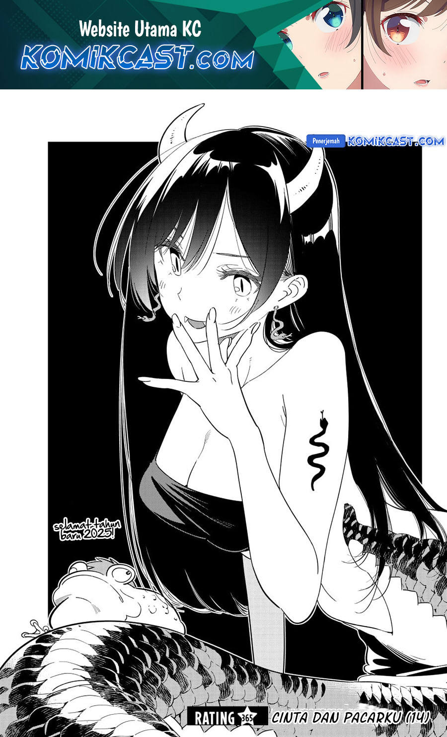 Kanojo Okarishimasu Bab 365 halaman 2