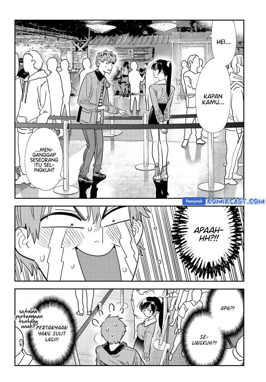Kanojo Okarishimasu Bab 365 halaman 3