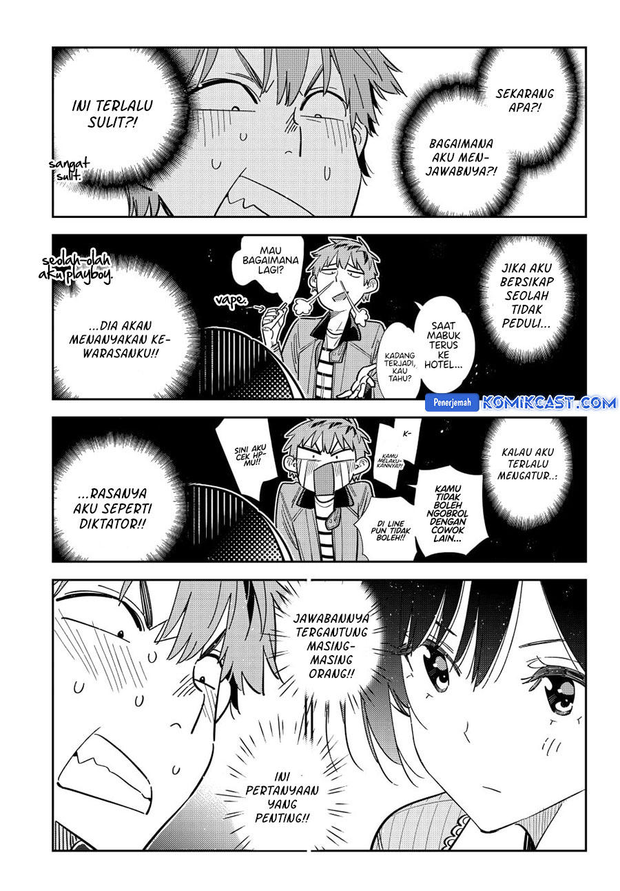 Kanojo Okarishimasu Bab 365 halaman 4