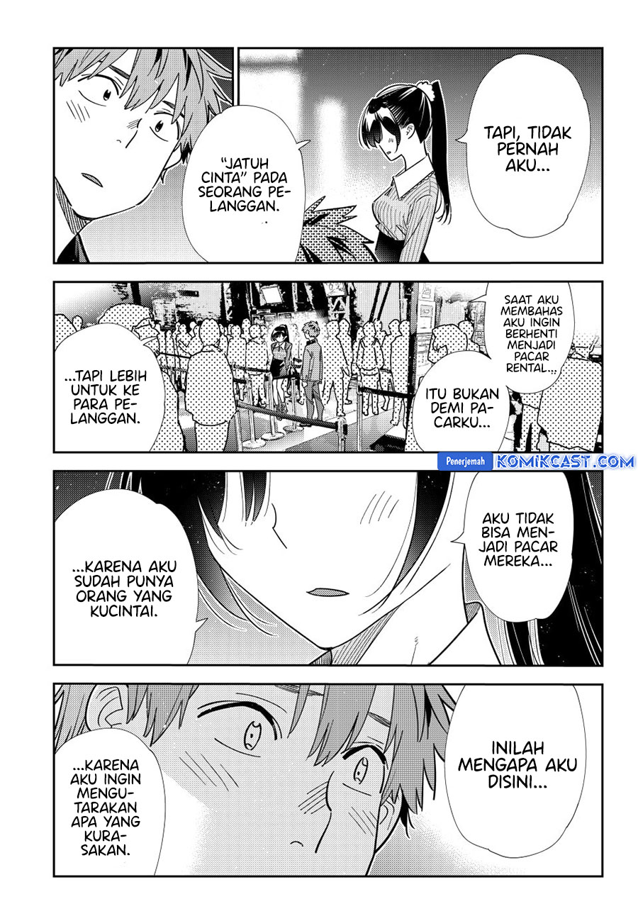 Kanojo Okarishimasu Bab 365 halaman 14