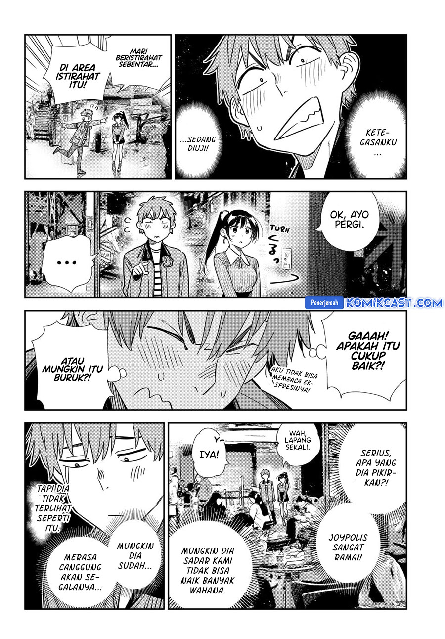 Kanojo Okarishimasu Bab 366 halaman 9