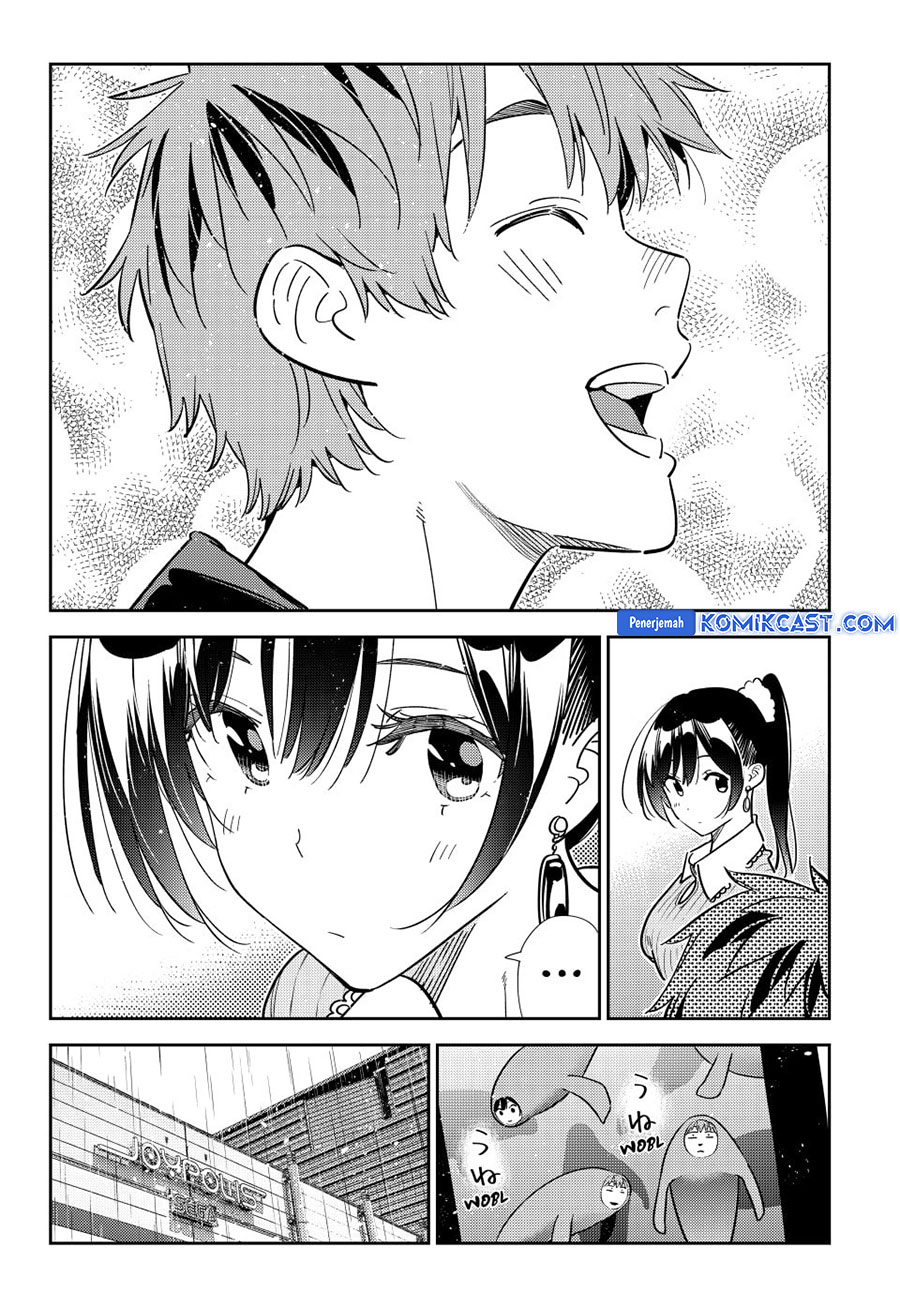 Kanojo Okarishimasu Bab 366 halaman 18