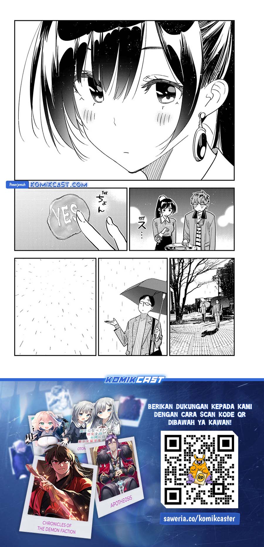 Kanojo Okarishimasu Bab 372 halaman 21